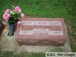 Nettie A. Wolfe Elliott