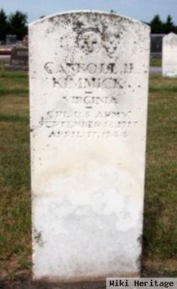 Corp Carroll H. Kimmick