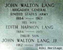 John Walton Lang, Jr