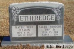 Mattie Ruth Gleaton Etheredge