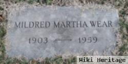 Mildred Martha Wear