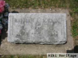 Marjorie E. "marj" Schmidt Rice