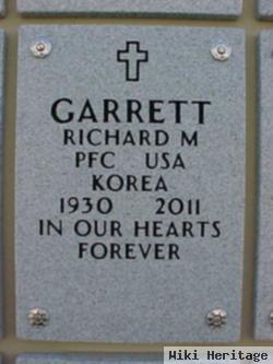 Richard M Garrett