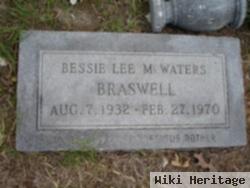 Bessie Lee Mcwaters Braswell