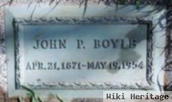 John P Boyle