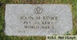 John Mckinley Rowe