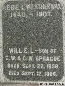 Will E.l. Sprague