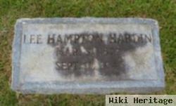 Lee Hampton Hardin