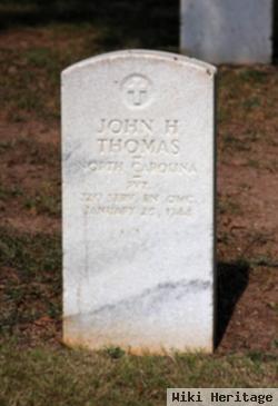 Pvt John H Thomas