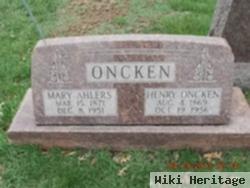 Mary Ahlers Oncken