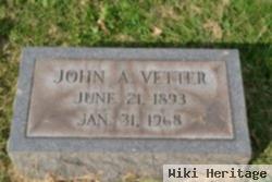 John A Vetter