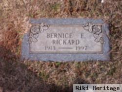 Bernice E. Bratton Rickard