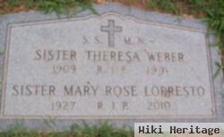 Sr Theresa Weber