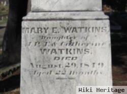 Mary E. Watkins