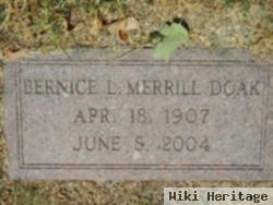 Bernice L Ludeau Merrill Doak