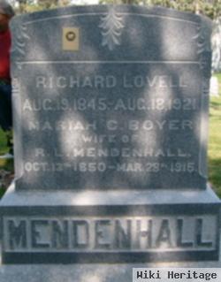 Richard Lovell Mendenhall, Sr