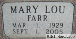 Mary Lou Farr Lloyd