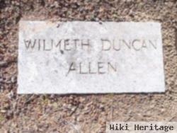 Wilmeth Duncan Allen