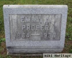 Emma A. Proper