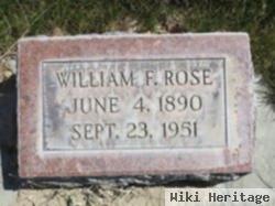 William F. Rose