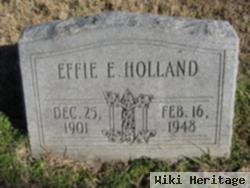 Effie E. Thomas Holland