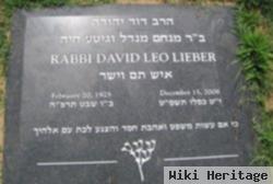 Rabbi David Leo Lieber