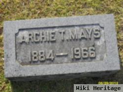 Mrs Archie L Taylor Mays