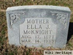 Elvira Jane "ella" Shepherd Mcknight