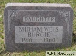 Miriam Weis Burgie