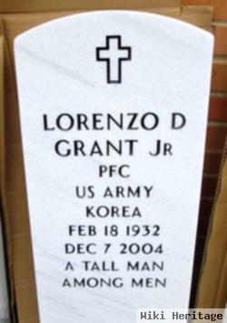 Lorenzo D Grant, Jr