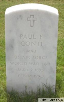 Paul F Conti