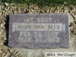 Mary Ann Beck