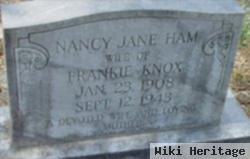 Nancy Jane Ham Knox