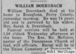 William Doernbach