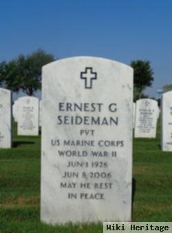 Ernest Garvin "sonny" Seideman