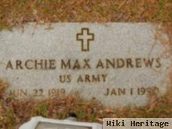 Archie Max Andrews