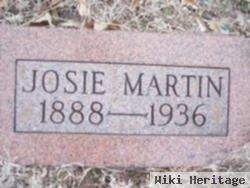 Sarah Josephine "josie" Malone Martin