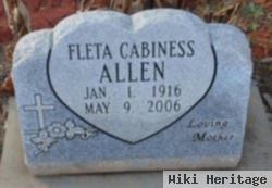 Fleta Cabiness Allen