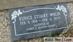 Eunice Evelyn Barney Wolin Stuart