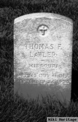 Thomas F Lawler