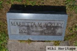 Marietta M Dull Ackley