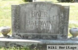 Una Belle Baer Baldwin