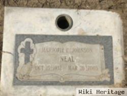 Marjorie C Johnson Neal