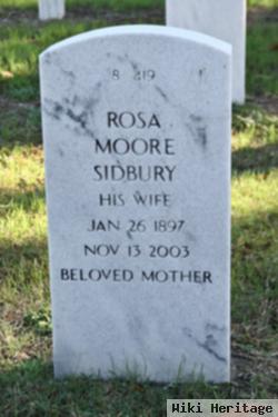 Rosa Moore Sidbury