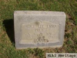 Alice Lee Emma Conwill Pruitt