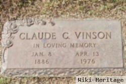 Claude C. Vinson