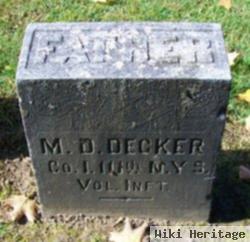 Moses Dewitt Decker