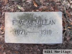 Frederick W. Mcmillan