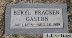 Beryl A. Bracken Gaston