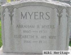 Lillian Elizabeth K Peiffer Myers